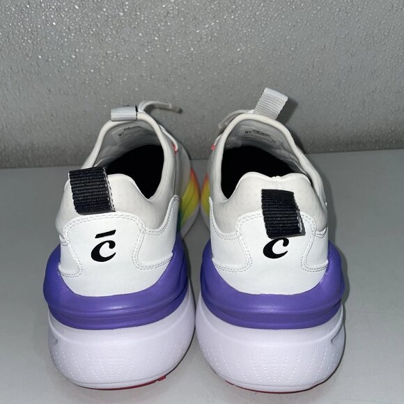 Clove SuperCush Forte Classic Slip-On Sneakers Women’s 7 Rainbow Soul White - Picture 6 of 10